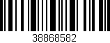 Código de barras (EAN, GTIN, SKU, ISBN): '38868582'