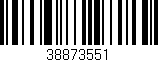 Código de barras (EAN, GTIN, SKU, ISBN): '38873551'