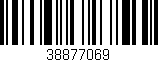 Código de barras (EAN, GTIN, SKU, ISBN): '38877069'