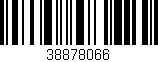 Código de barras (EAN, GTIN, SKU, ISBN): '38878066'