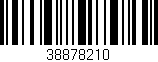 Código de barras (EAN, GTIN, SKU, ISBN): '38878210'