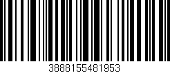 Código de barras (EAN, GTIN, SKU, ISBN): '3888155481953'