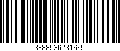 Código de barras (EAN, GTIN, SKU, ISBN): '3888536231665'
