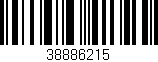 Código de barras (EAN, GTIN, SKU, ISBN): '38886215'