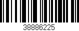 Código de barras (EAN, GTIN, SKU, ISBN): '38886225'