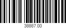 Código de barras (EAN, GTIN, SKU, ISBN): '38887.00'