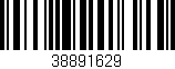 Código de barras (EAN, GTIN, SKU, ISBN): '38891629'