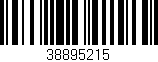 Código de barras (EAN, GTIN, SKU, ISBN): '38895215'