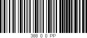 Código de barras (EAN, GTIN, SKU, ISBN): '388_0_0_PP'