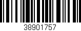 Código de barras (EAN, GTIN, SKU, ISBN): '38901757'