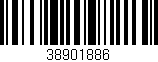Código de barras (EAN, GTIN, SKU, ISBN): '38901886'