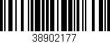 Código de barras (EAN, GTIN, SKU, ISBN): '38902177'