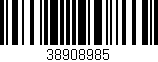 Código de barras (EAN, GTIN, SKU, ISBN): '38908985'
