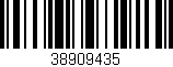 Código de barras (EAN, GTIN, SKU, ISBN): '38909435'