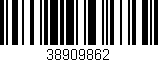Código de barras (EAN, GTIN, SKU, ISBN): '38909862'