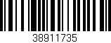 Código de barras (EAN, GTIN, SKU, ISBN): '38911735'