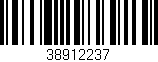 Código de barras (EAN, GTIN, SKU, ISBN): '38912237'
