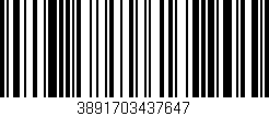 Código de barras (EAN, GTIN, SKU, ISBN): '3891703437647'