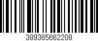 Código de barras (EAN, GTIN, SKU, ISBN): '389365662208'