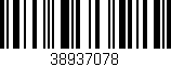 Código de barras (EAN, GTIN, SKU, ISBN): '38937078'