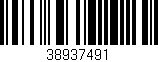 Código de barras (EAN, GTIN, SKU, ISBN): '38937491'