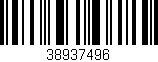 Código de barras (EAN, GTIN, SKU, ISBN): '38937496'
