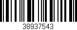 Código de barras (EAN, GTIN, SKU, ISBN): '38937543'