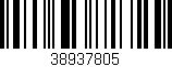 Código de barras (EAN, GTIN, SKU, ISBN): '38937805'