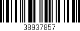 Código de barras (EAN, GTIN, SKU, ISBN): '38937857'