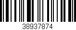 Código de barras (EAN, GTIN, SKU, ISBN): '38937874'