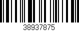 Código de barras (EAN, GTIN, SKU, ISBN): '38937875'