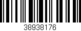 Código de barras (EAN, GTIN, SKU, ISBN): '38938176'