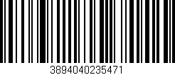 Código de barras (EAN, GTIN, SKU, ISBN): '3894040235471'
