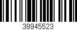 Código de barras (EAN, GTIN, SKU, ISBN): '38945523'