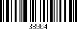 Código de barras (EAN, GTIN, SKU, ISBN): '38964'