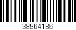 Código de barras (EAN, GTIN, SKU, ISBN): '38964186'