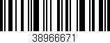 Código de barras (EAN, GTIN, SKU, ISBN): '38966671'
