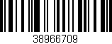 Código de barras (EAN, GTIN, SKU, ISBN): '38966709'