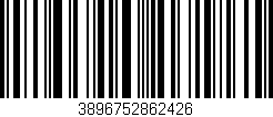 Código de barras (EAN, GTIN, SKU, ISBN): '3896752862426'