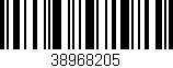 Código de barras (EAN, GTIN, SKU, ISBN): '38968205'
