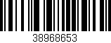 Código de barras (EAN, GTIN, SKU, ISBN): '38968653'