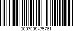 Código de barras (EAN, GTIN, SKU, ISBN): '3897089475761'