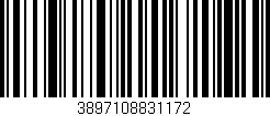 Código de barras (EAN, GTIN, SKU, ISBN): '3897108831172'