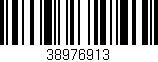 Código de barras (EAN, GTIN, SKU, ISBN): '38976913'