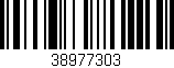 Código de barras (EAN, GTIN, SKU, ISBN): '38977303'