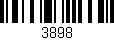 Código de barras (EAN, GTIN, SKU, ISBN): '3898'