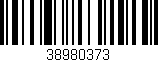 Código de barras (EAN, GTIN, SKU, ISBN): '38980373'
