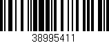 Código de barras (EAN, GTIN, SKU, ISBN): '38995411'