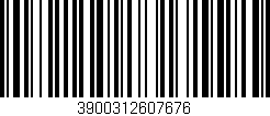Código de barras (EAN, GTIN, SKU, ISBN): '3900312607676'