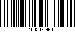 Código de barras (EAN, GTIN, SKU, ISBN): '3901833862469'